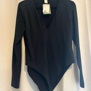 Black Long Sleeve Bodysuit